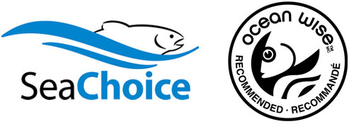 Sea Choice et Ocean Wise logos